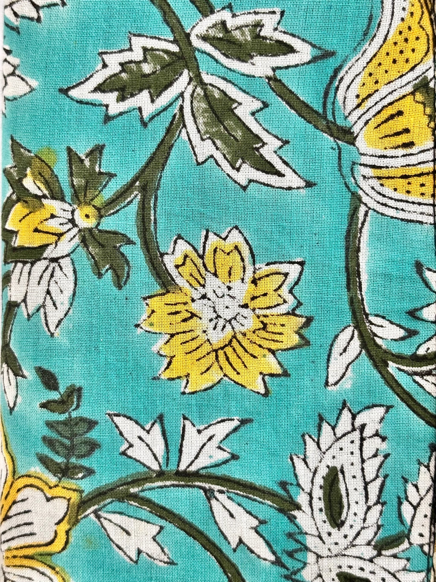 Swadesh ~ Ajrakh Handcrafted Wallets ~ Daisy Meadow
