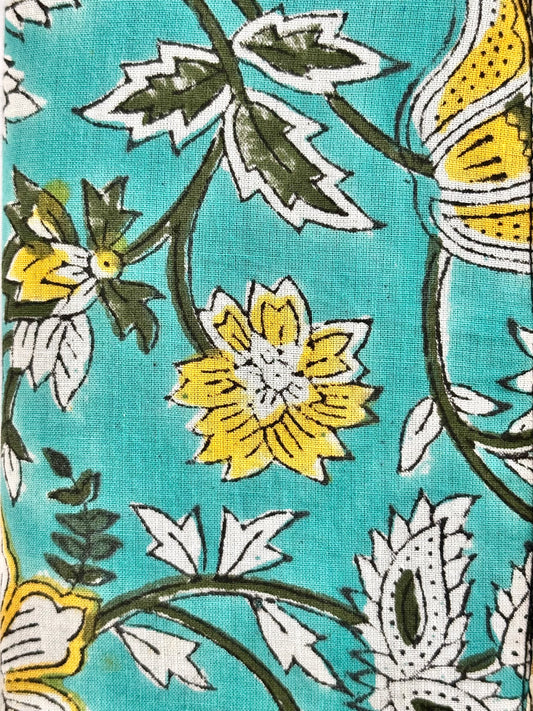 Swadesh ~ Ajrakh Handcrafted Wallets ~ Daisy Meadow