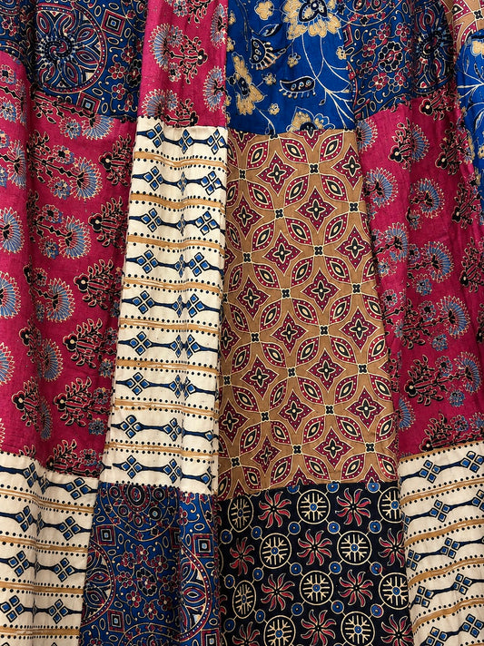 🌻Navrang ~ Jharokha ~ Ajrakh Skirt