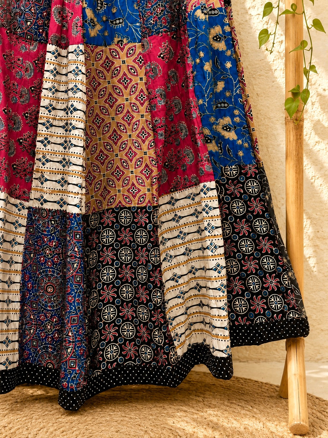 🌻Navrang ~ Jharokha ~ Ajrakh Skirt