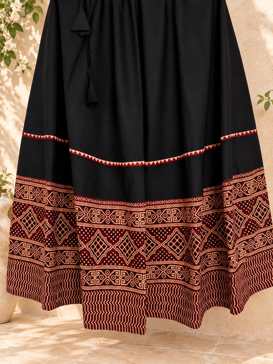 🌺Raasrang ~ Kalanya ~ Ajrakh Skirt