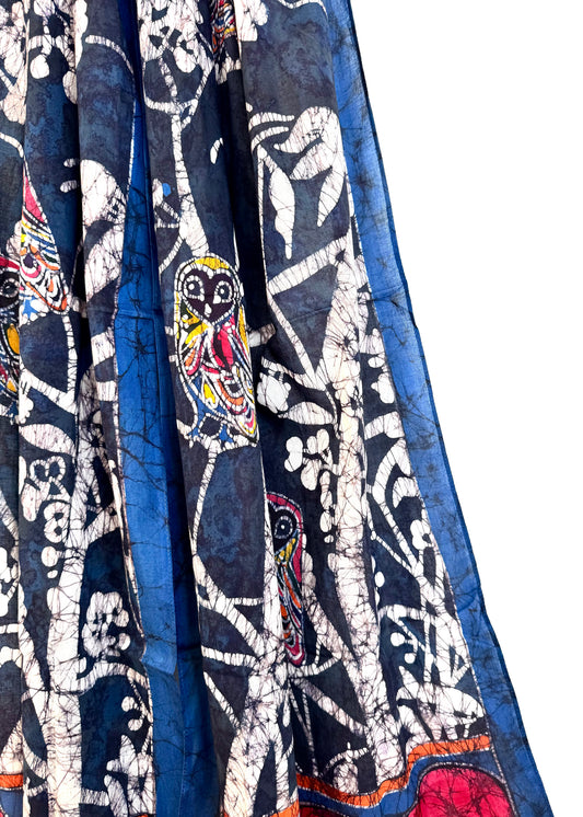 Kalakar Exclusive 🌻 Van Vaani Bengal Stoles ~ The Owl