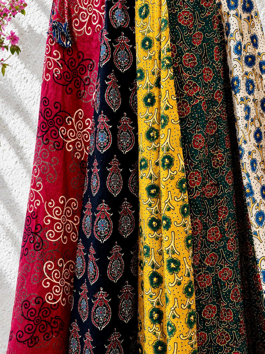 🌻Navrang ~ Amaltas ~ Ajrakh Skirt