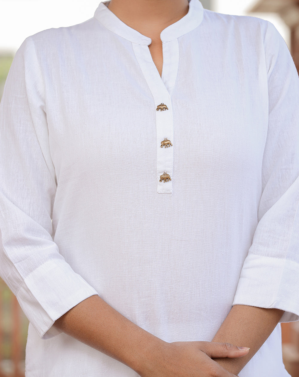 Saadgi ~ Beauty in Simplicity Cotton Suits, Starch White 🕊️