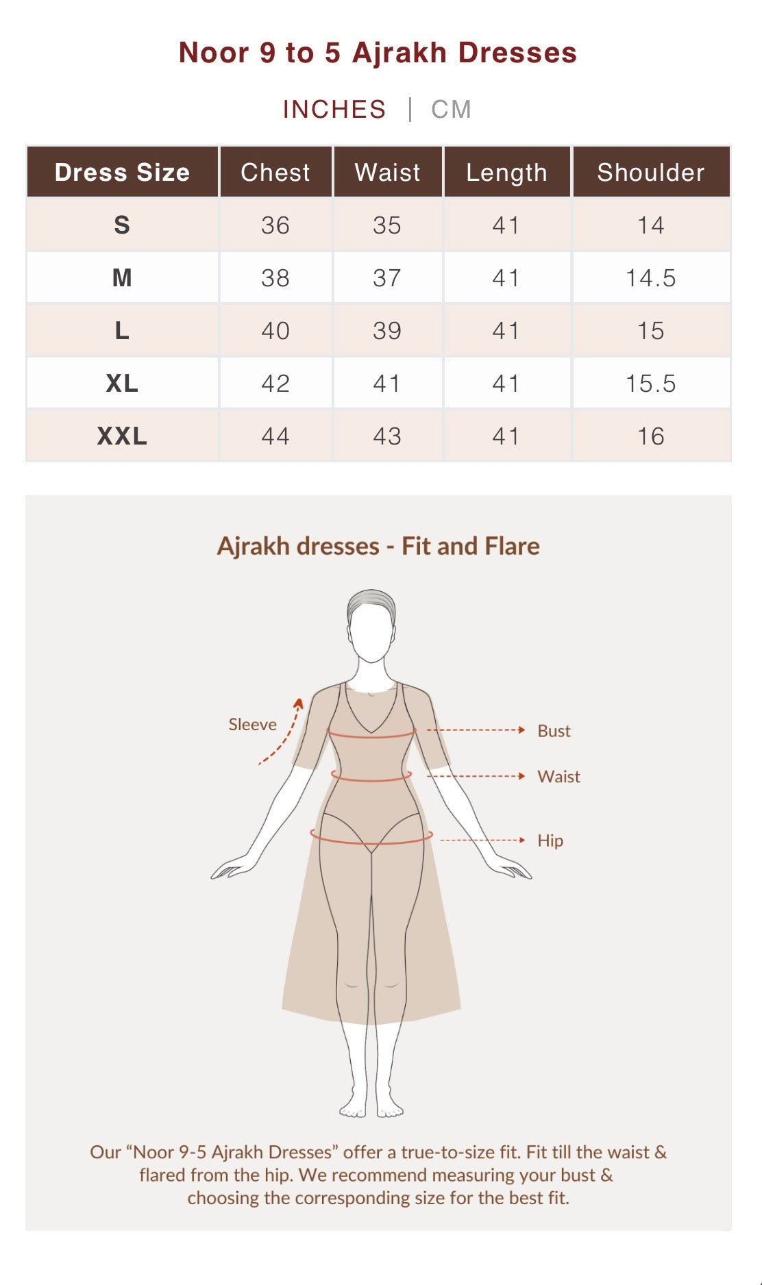 Noor 9 to 5 Ajrakh Dress ~ Ivory white & indigo blue