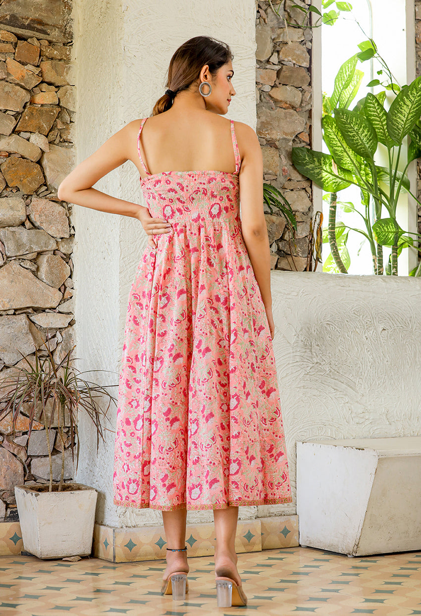 Khushi ~ Powder Pink Dress ~ Summer Special