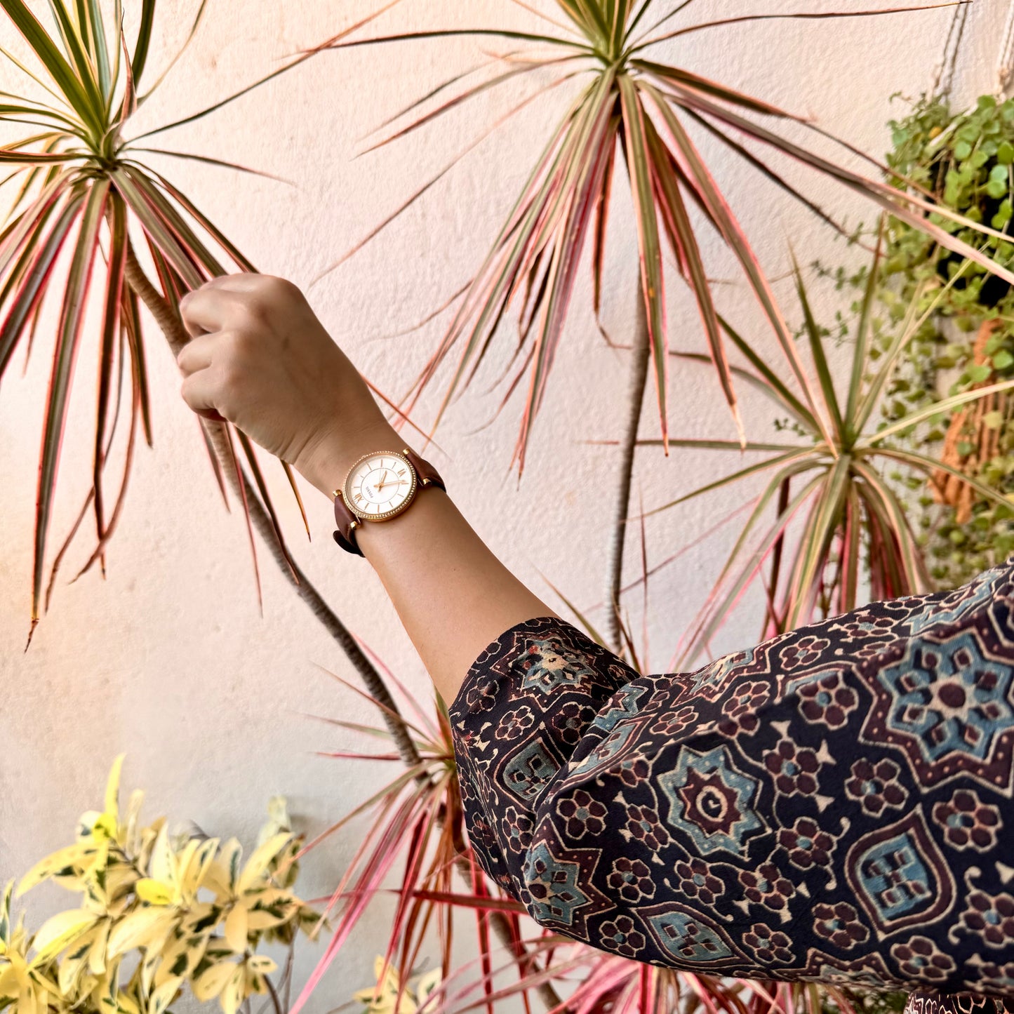 Stardust - Black Ajrakh Kurti