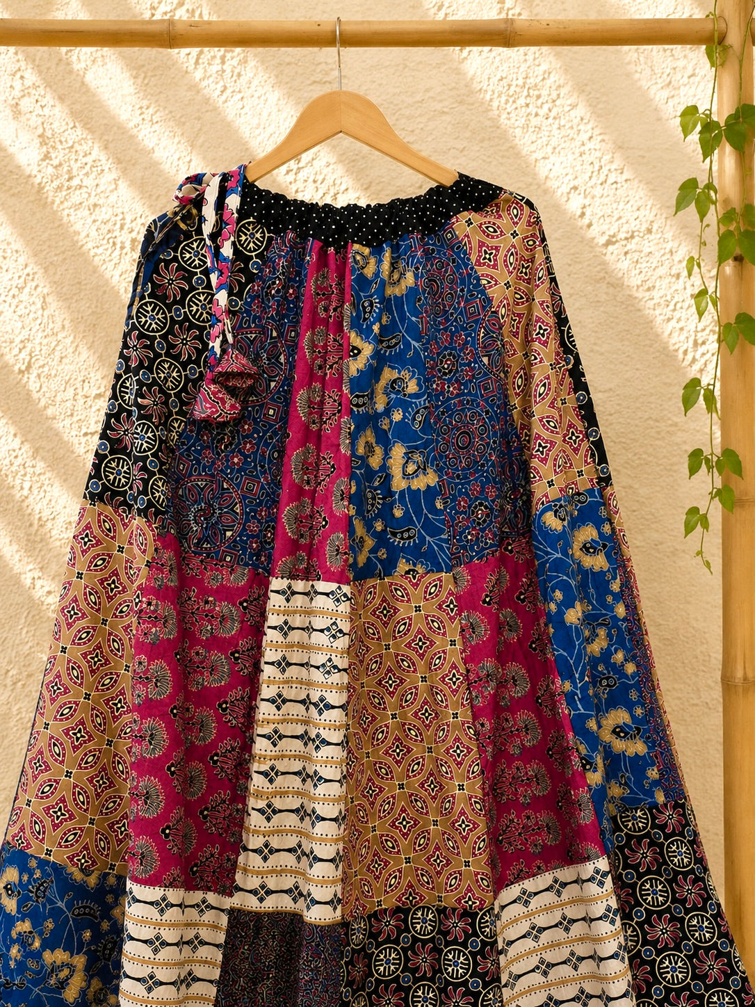🌻Navrang ~ Jharokha ~ Ajrakh Skirt