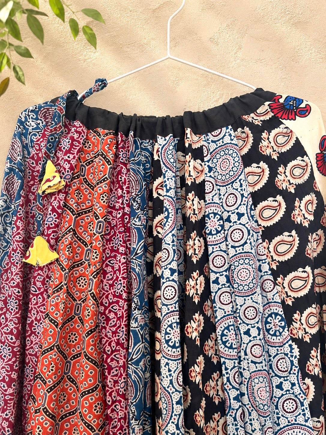 🌻Navrang ~ Meher Ajrakh Skirt and Dupatta Set