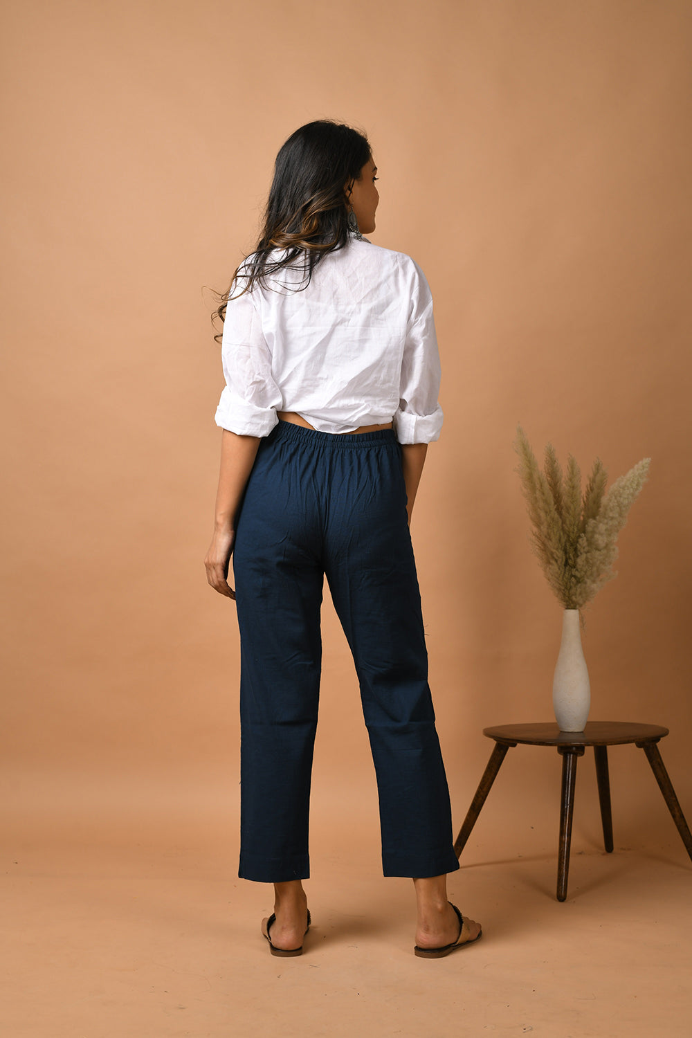 Midnight Indigo ~ Straight Work Pant