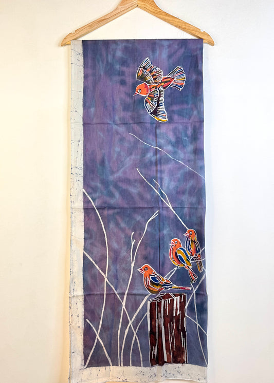 Kalakar Exclusive 🌻 Van Vaani Bengal Stoles ~ The Sparrow