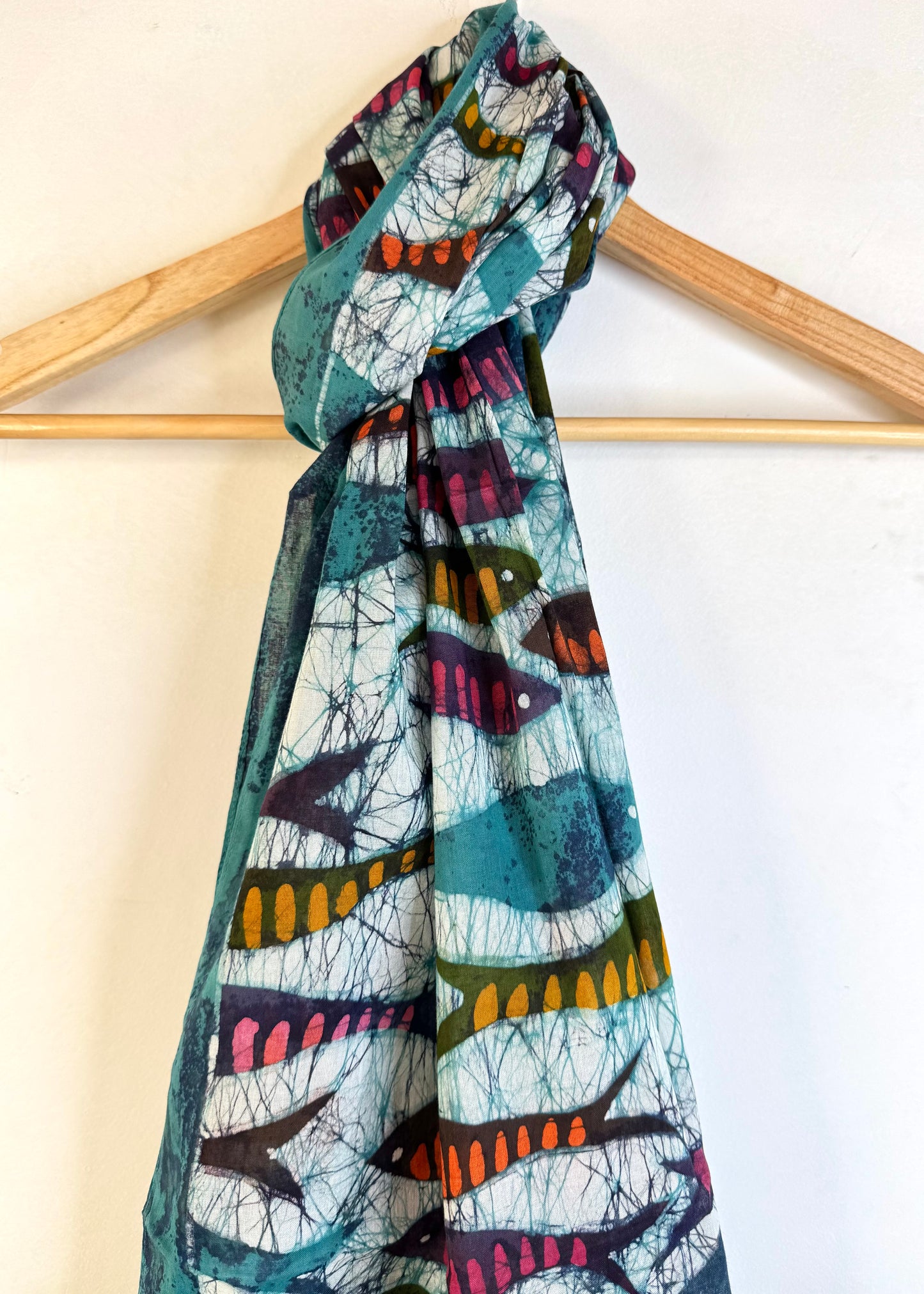 Kalakar Exclusive 🌻 Van Vaani Bengal Stoles ~ The Fish