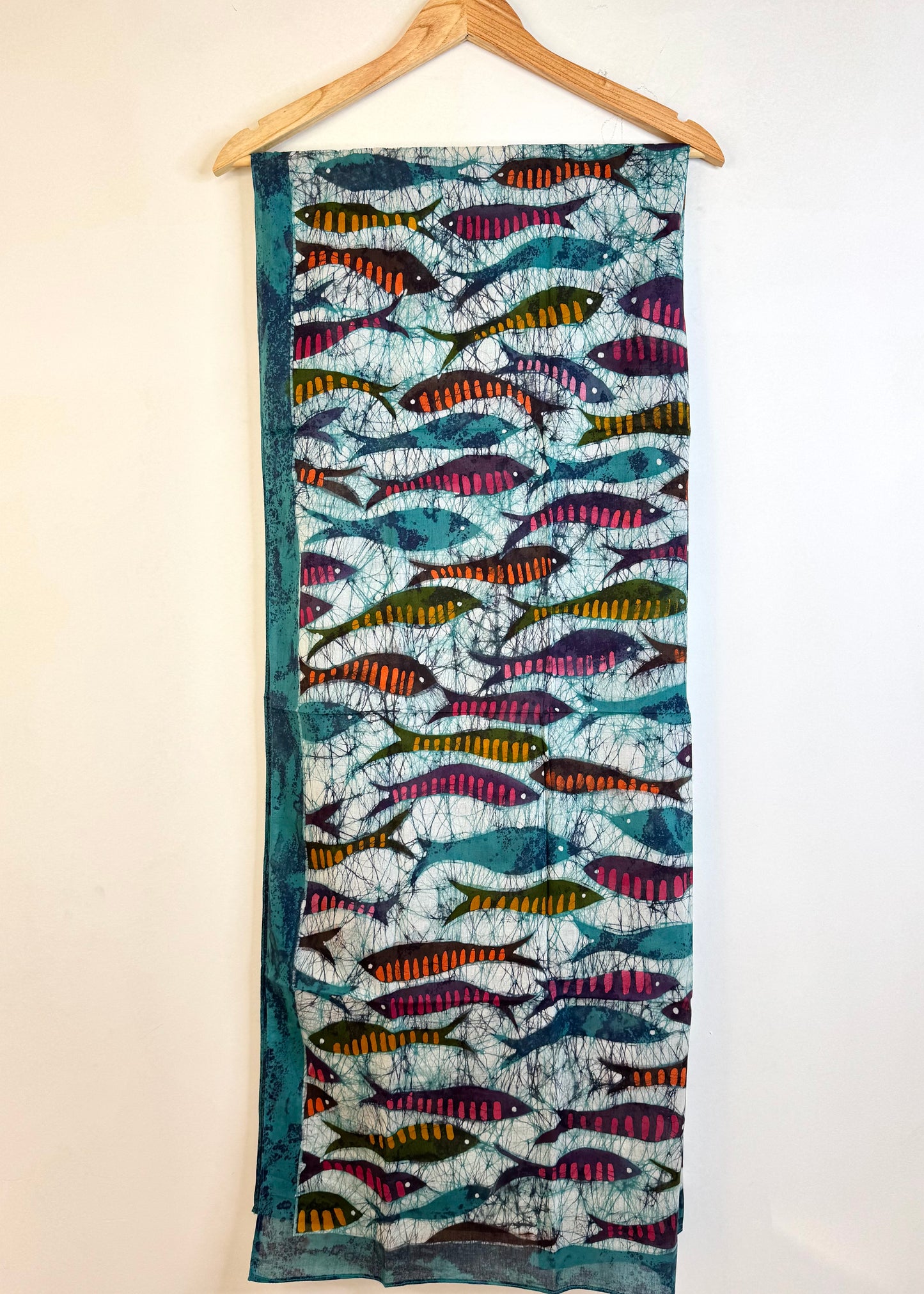 Kalakar Exclusive 🌻 Van Vaani Bengal Stoles ~ The Fish