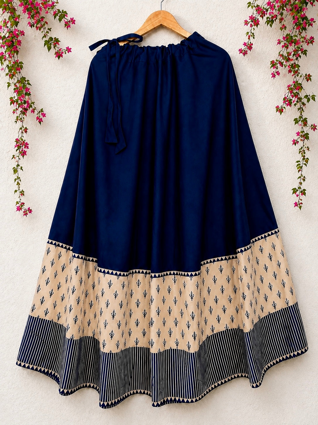 🌺Raasrang ~ Nazaakat ~ Ajrakh Skirt and Dupatta Set