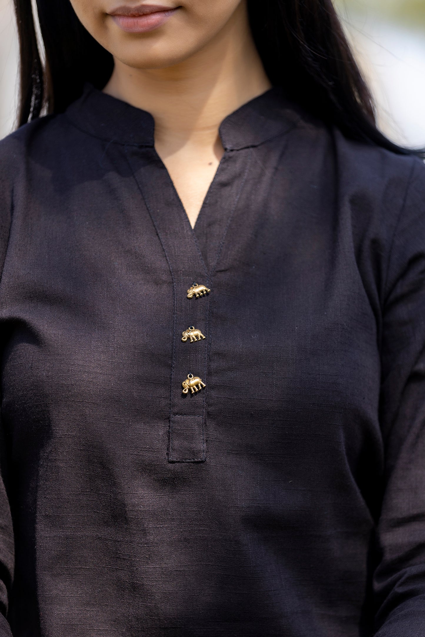 Saadgi ~ Beauty in Simplicity Cotton Suits, Raven Black 🖤