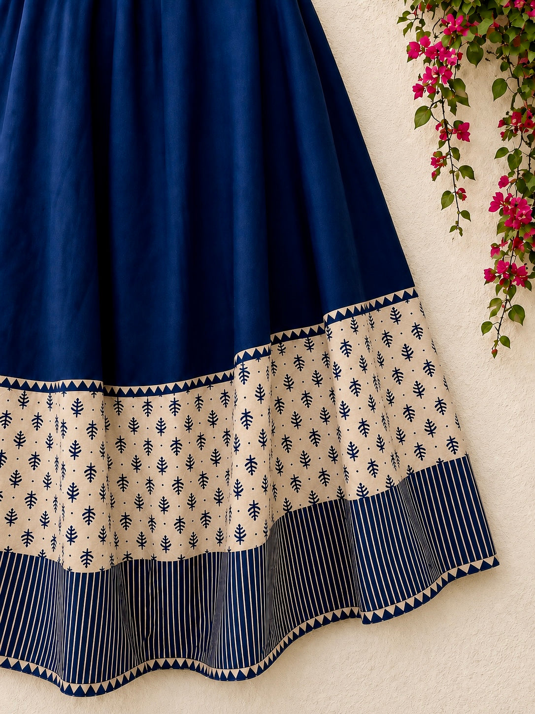 🌺Raasrang ~ Nazaakat ~ Ajrakh Skirt and Dupatta Set