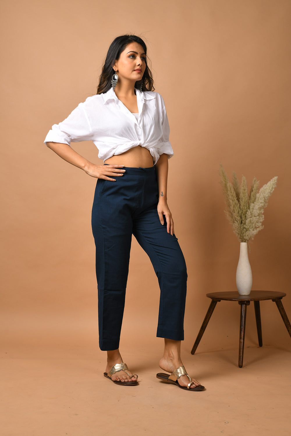 Midnight Indigo ~ Straight Work Pant