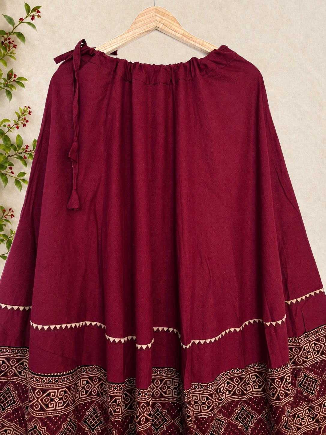 🌺Raasrang ~ Ishani ~ Ajrakh Skirt