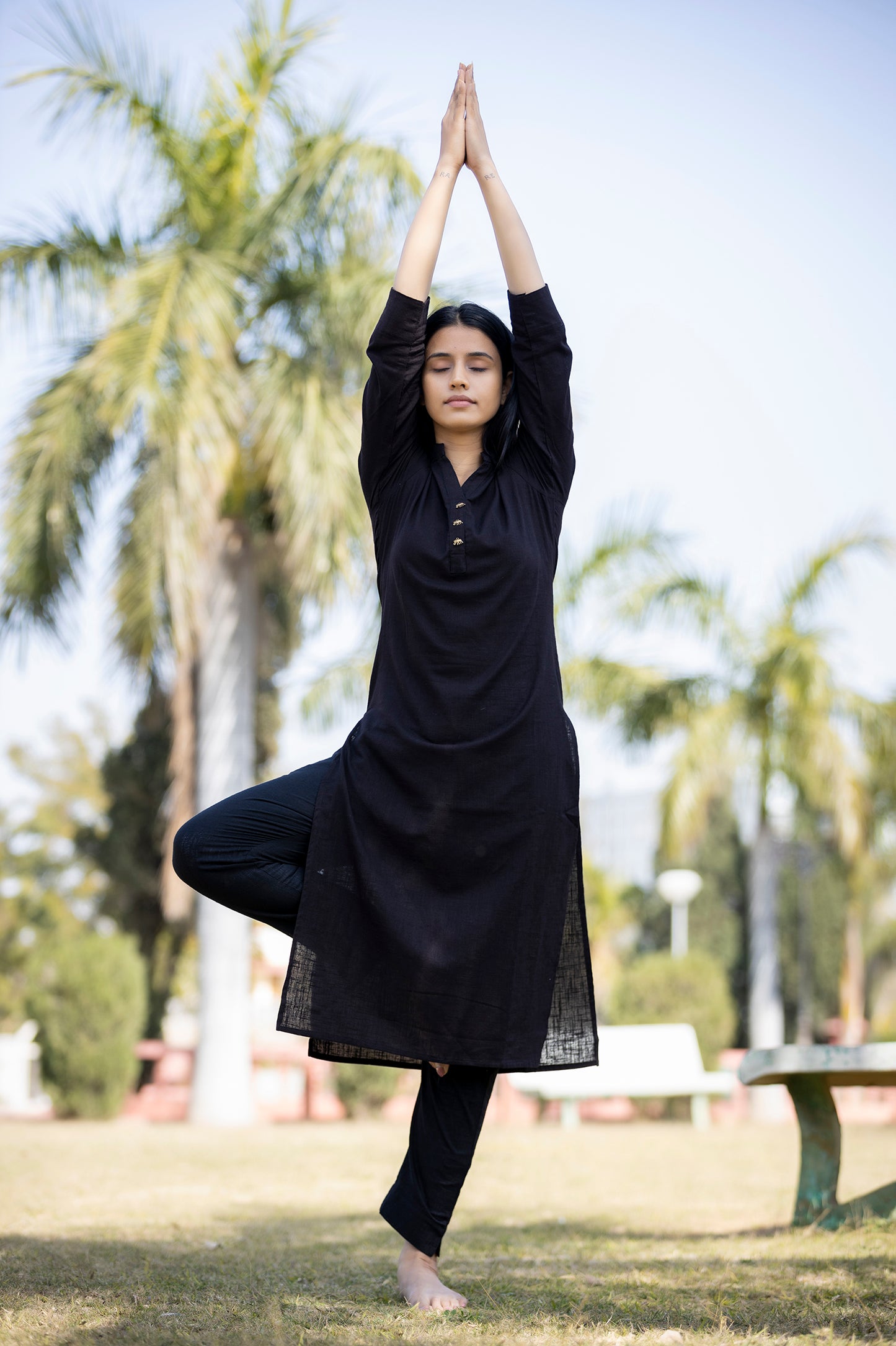 Saadgi ~ Beauty in Simplicity Cotton Suits, Raven Black 🖤