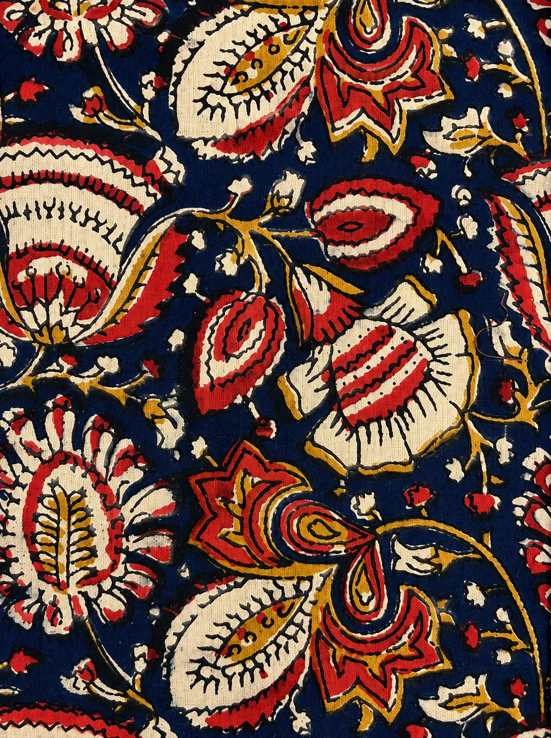 Karwaan🍂 Neel Baag motifs ~ Sanganeri Handblock Laptop Bag