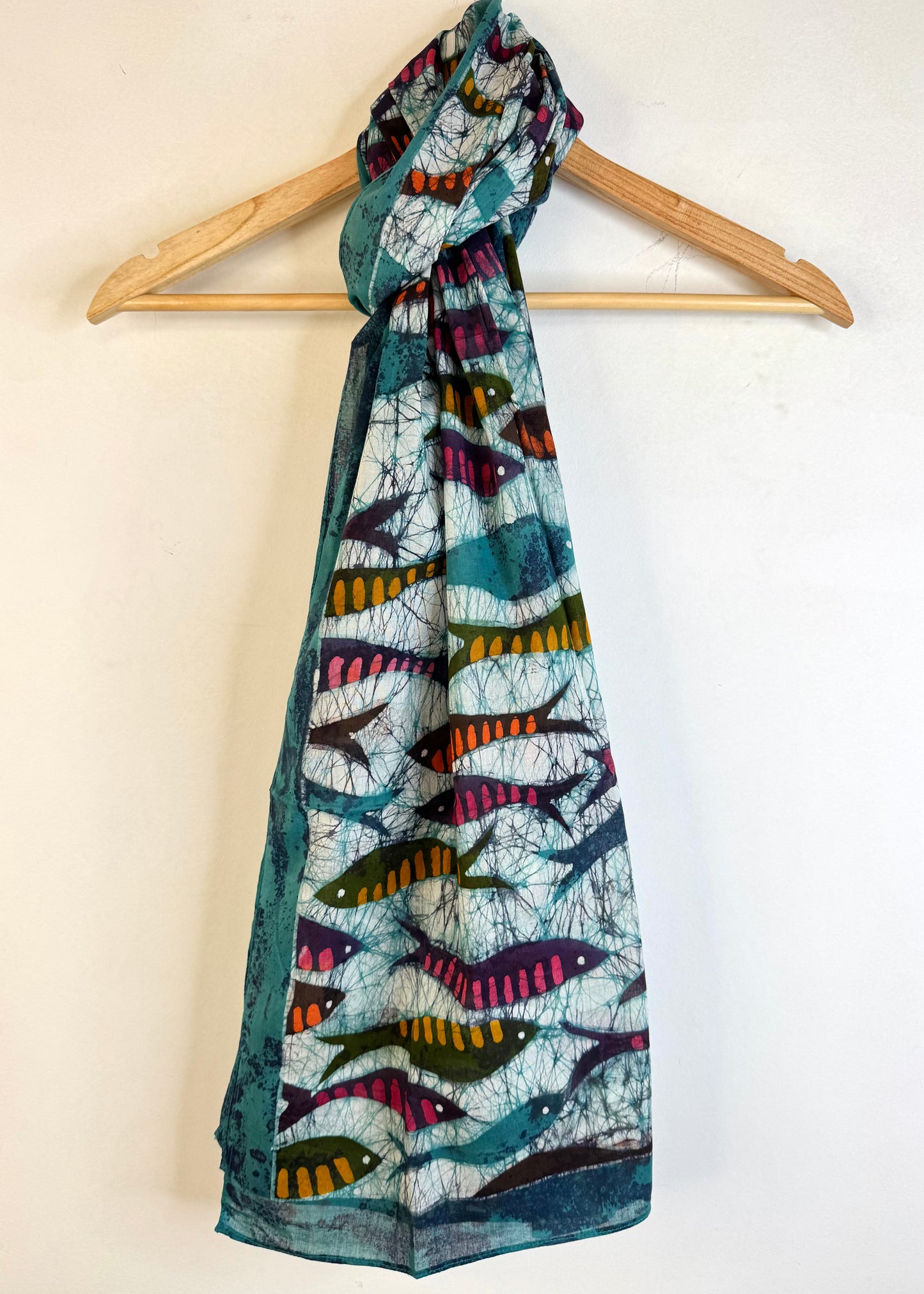 Kalakar Exclusive 🌻 Van Vaani Bengal Stoles ~ The Fish